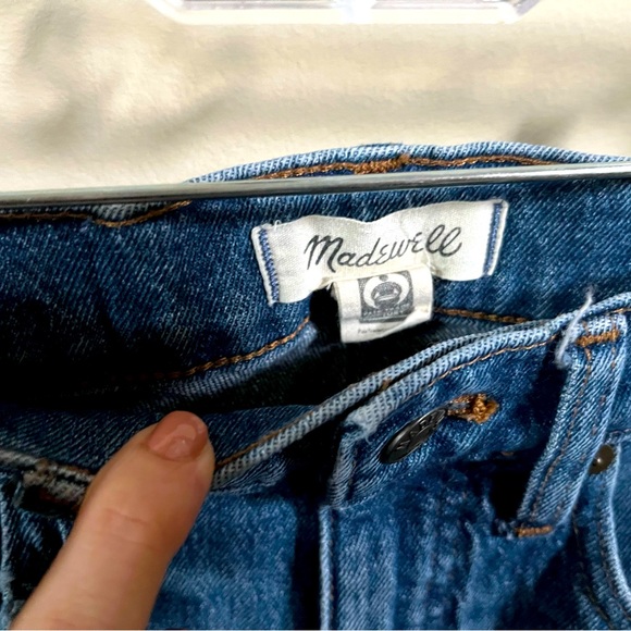 MADEWELL Tall Classic Straight Jeans in Coldbrook Wash - Picture 7 of 11